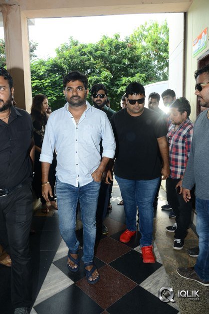 Mahanubhavudu-Title-Song-Lyrical-Video-Launch-at-St-Mary-College